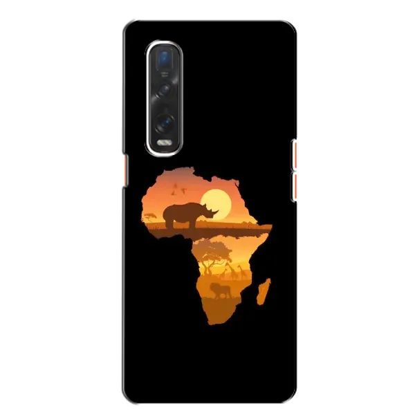 Чехол с рисунком «Карта» для OPPO Find X2 Чехол с рисунком «Карта» для OPPO Find X2