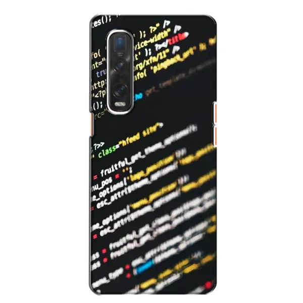 Чехол с рисунком «Код» для OPPO Find X2 Чехол с рисунком «Код» для OPPO Find X2