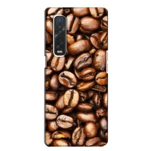 Чохол з зображенням смачної їжі для Oppo Find X2 (Кава)