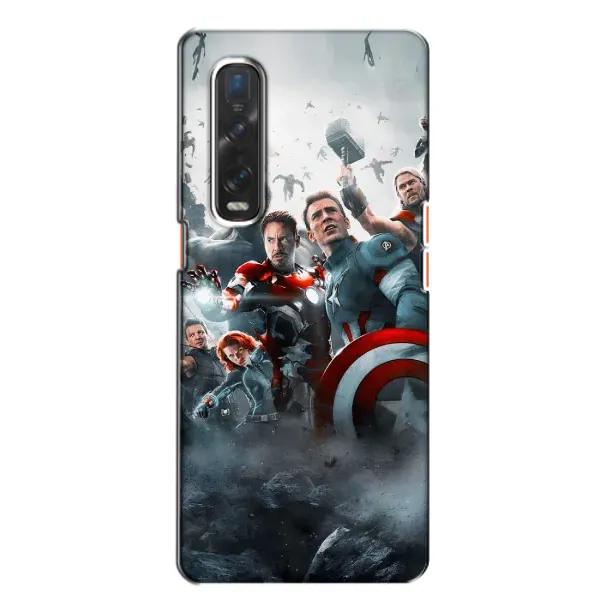 Чехол с рисунком «Команда марвел» для OPPO Find X2
