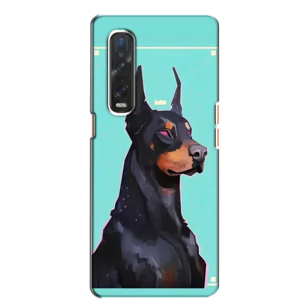 Чехол с рисунком «Король доберман» для OPPO Find X2 Чехол с рисунком «Король доберман» для OPPO Find X2