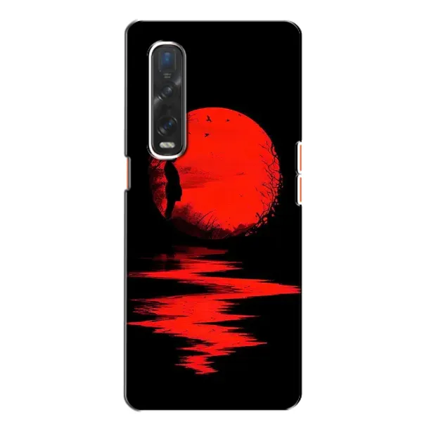 Чехол с рисунком «Красный Закат» для OPPO Find X2 Чехол с рисунком «Красный Закат» для OPPO Find X2