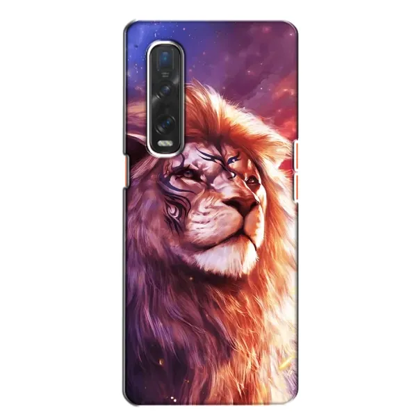 Чехол с рисунком «Красочный ЛЕВ» для OPPO Find X2 Чехол с рисунком «Красочный ЛЕВ» для OPPO Find X2