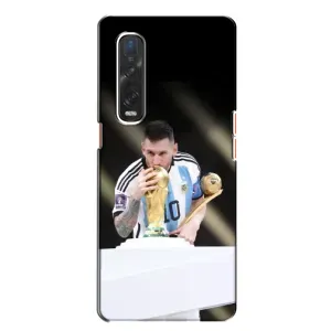 Чохли Лео Мессі Аргентина для Oppo Find X2 (Кубок Світу)