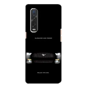 Чохли з тематикою "Круті машини" на Oppo Find X2 (Чорний Land Rover)