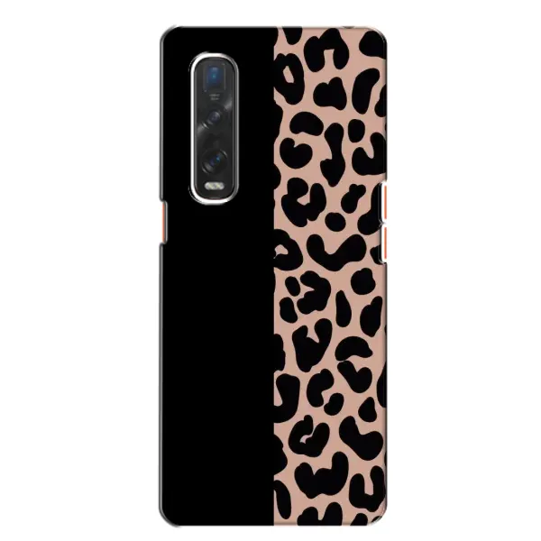 Чехол с рисунком «Леопардовый фон» для OPPO Find X2 Чехол с рисунком «Леопардовый фон» для OPPO Find X2