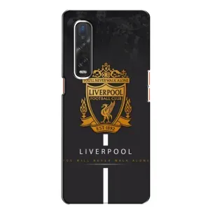 Силиконовые Чехлы принт Футбол на Oppo Find X2 (Liverpool)