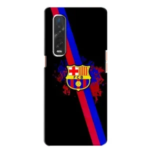 Чехол для Oppo Find X2 (Барселона) (Лого Барсы)