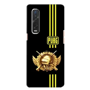 Чохол (TPU) з картинкою "Лого Пабг" на Файнд Х2 (Логотип PUPG)