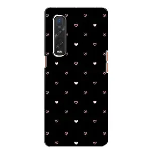 Чехлы с тематикой "Маленькие Сердечки" на Oppo Find X2 (Маленькие сердечки)