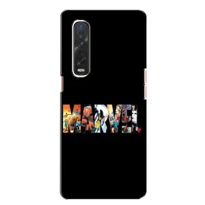 Силіконовий Чохол для Oppo Find X2 (MARVEL)