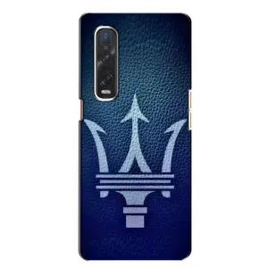 Чохли з тематикою "Круті машини" на Oppo Find X2 (Лого Maserati)
