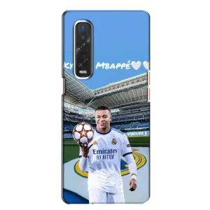 Чохол (TPU) з Футболістом на Oppo Find X2 (Mbappe Real)