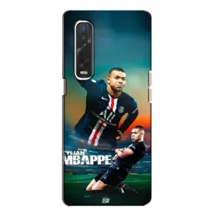 Чохол (TPU) з Футболістом на Oppo Find X2 (MBAPPE)