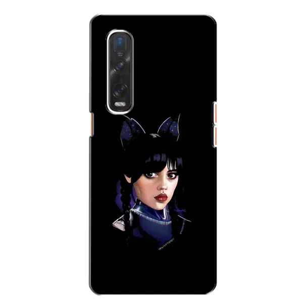Чехол с рисунком «Милая Уэнсдей» для OPPO Find X2 Чехол с рисунком «Милая Уэнсдей» для OPPO Find X2