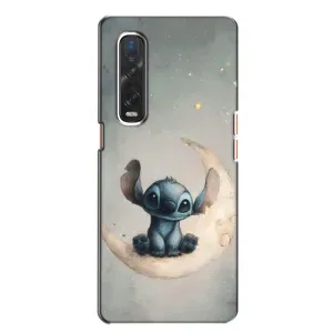 Чехол с рисунком Стич для OPPO Find X2 (Милый Стич)