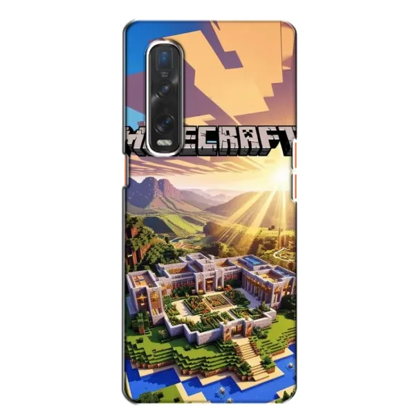 Чехол с рисунком «MINECRAFT» для OPPO Find X2 Чехол с рисунком «MINECRAFT» для OPPO Find X2