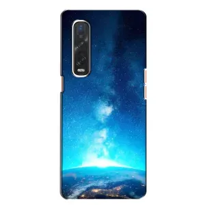Чехлы КОСМОС для Oppo Find X2 (Млечный путь)