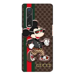 Чехлы Бренд GUCCI для Oppo Find X2 (Маус Гуччи)