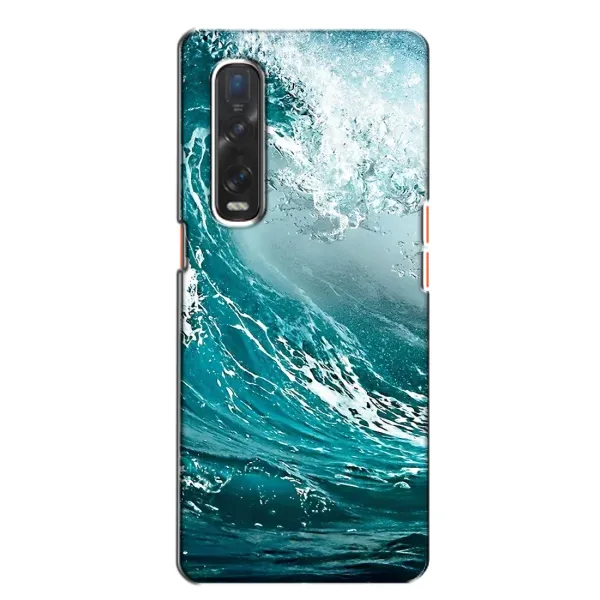 Чехол с рисунком «Морская волна» для OPPO Find X2 Чехол с рисунком «Морская волна» для OPPO Find X2