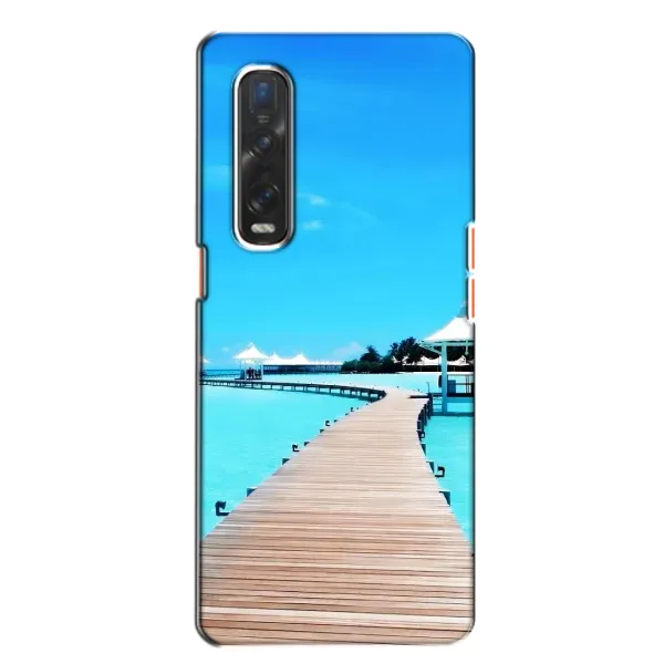 Чехол с рисунком «Набережная» для OPPO Find X2 Чехол с рисунком «Набережная» для OPPO Find X2