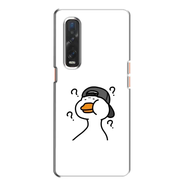 Чехол с рисунком «Непонимание» для OPPO Find X2