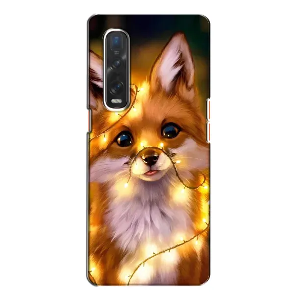 Чехол с рисунком «Новогодний лисенок» для OPPO Find X2 Чехол с рисунком «Новогодний лисенок» для OPPO Find X2