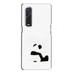 Чехлы с Пандами на Oppo Find X2 (Панда обиделся)