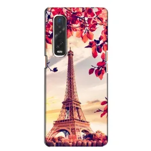 Чехол с Эйфелевой башней на Oppo Find X2 (Paris photo)
