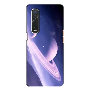 Чехлы КОСМОС для Oppo Find X2 (Планета в космосе)