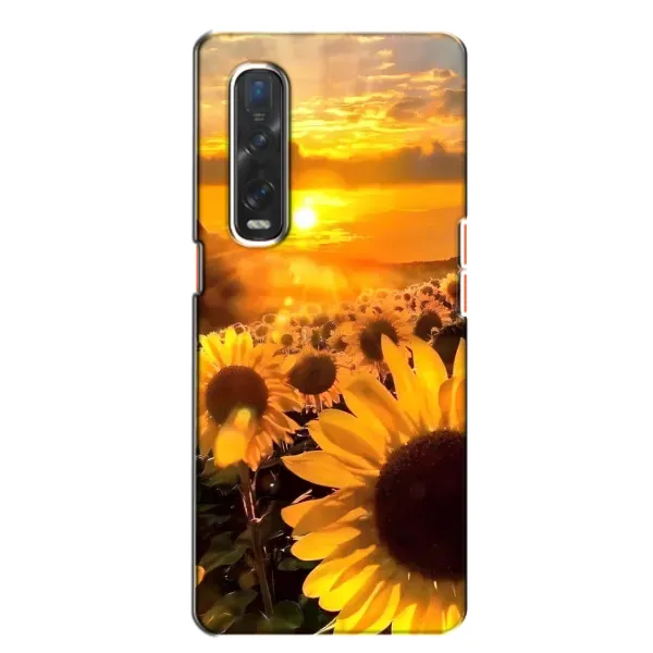 Чехол с рисунком «поле подсолнухов» для OPPO Find X2 Чехол с рисунком «поле подсолнухов» для OPPO Find X2