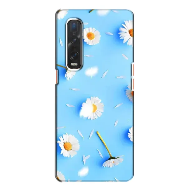Чехол с рисунком «ромашки на голубом» для OPPO Find X2 Чехол с рисунком «ромашки на голубом» для OPPO Find X2