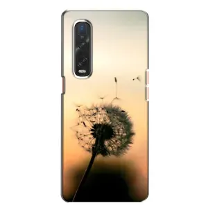 Силіконовий Чохол з кульбабками на Oppo Find X2 (Роздмухана кульбабка)