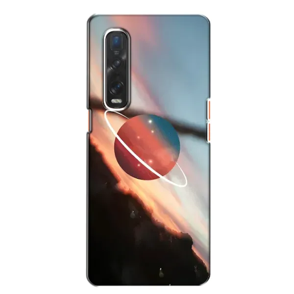 Чехол с рисунком «Сатурн» для OPPO Find X2 Чехол с рисунком «Сатурн» для OPPO Find X2