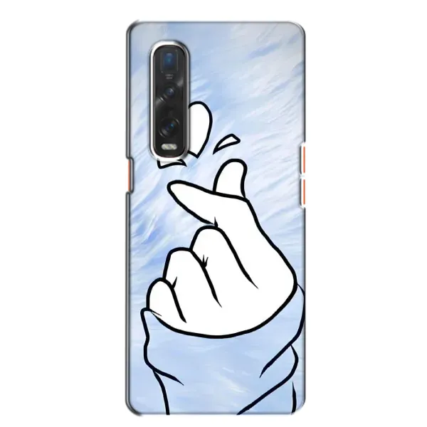Чехол с рисунком «Сердечка знак» для OPPO Find X2 Чехол с рисунком «Сердечка знак» для OPPO Find X2