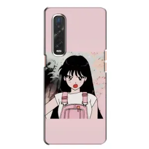 Чехол с персонажами АНИМЕ на Oppo Find X2 (Сейлор Марс)