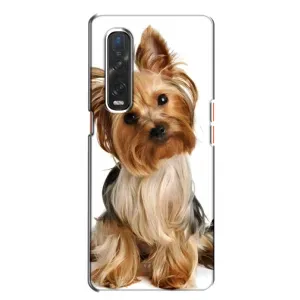 Чехол (ТПУ) Милые собачки для Oppo Find X2 (Собака Терьер)