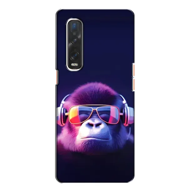 Чехол с рисунком «Стильная обезьяна» для OPPO Find X2 Чехол с рисунком «Стильная обезьяна» для OPPO Find X2