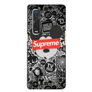 Чехол с рисунком «Supreme Маус» для OPPO Find X2