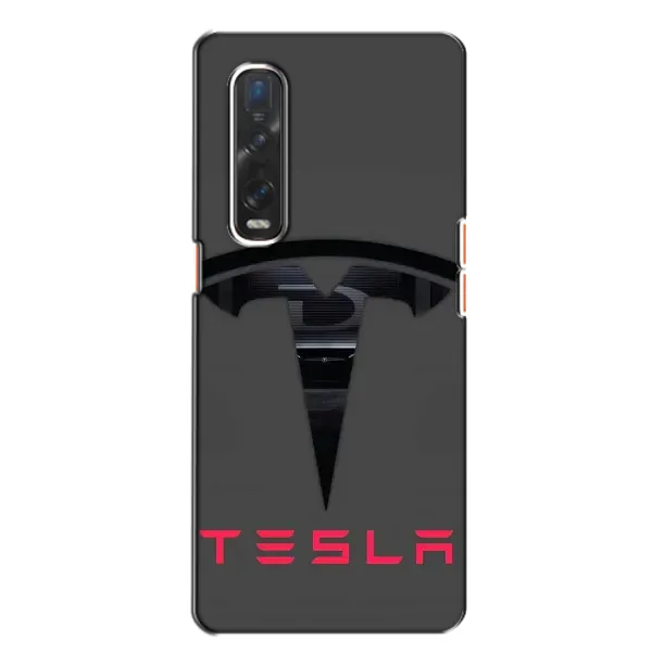 Чехол с рисунком «Logo TESLA» для OPPO Find X2 Чехол с рисунком «Logo TESLA» для OPPO Find X2