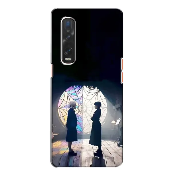 Чехол с рисунком «Уэнсдей и Энди» для OPPO Find X2 Чехол с рисунком «Уэнсдей и Энди» для OPPO Find X2