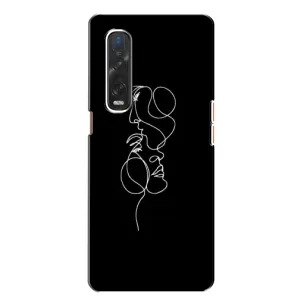 Силиконовые Чехлы Любимому человеку для Oppo Find X2 (Влюбленная пара)