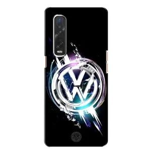 Чохол "Фольксваген" для Oppo Find X2 (Volkswagen на чорному)