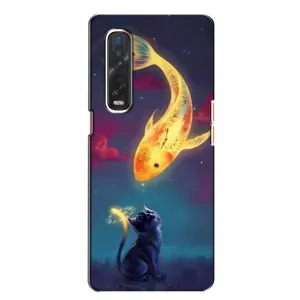 Фотограффия - Чехол на тематику: Коты для Oppo Find X2