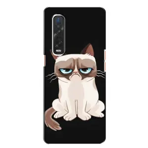 Чехол на тематику: Коты для OPPO Find X2 (Взгляд кота)