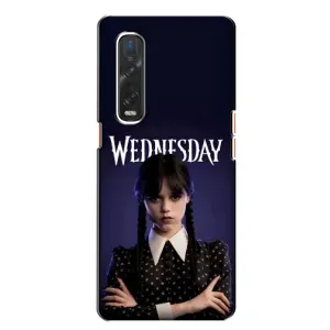 Чехлы с принтом Уэнсдей на Oppo Find X2 (Wednesdey)