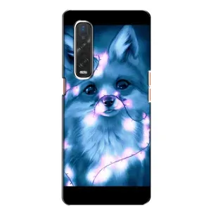 Чехол с Лисичкой для Oppo Find X2 (Яркая Лиса)