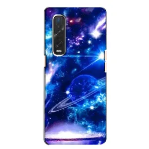 Чехлы КОСМОС для Oppo Find X2 (Яркий космос)