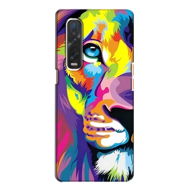 Чехол с рисунком «Яркий Лев» для OPPO Find X2 Чехол с рисунком «Яркий Лев» для OPPO Find X2