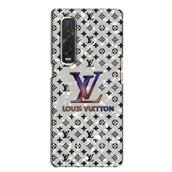 Чехол с рисунком «Яркий LV» для OPPO Find X2